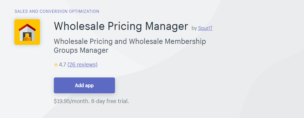 Wholesale-Pricing-Manager