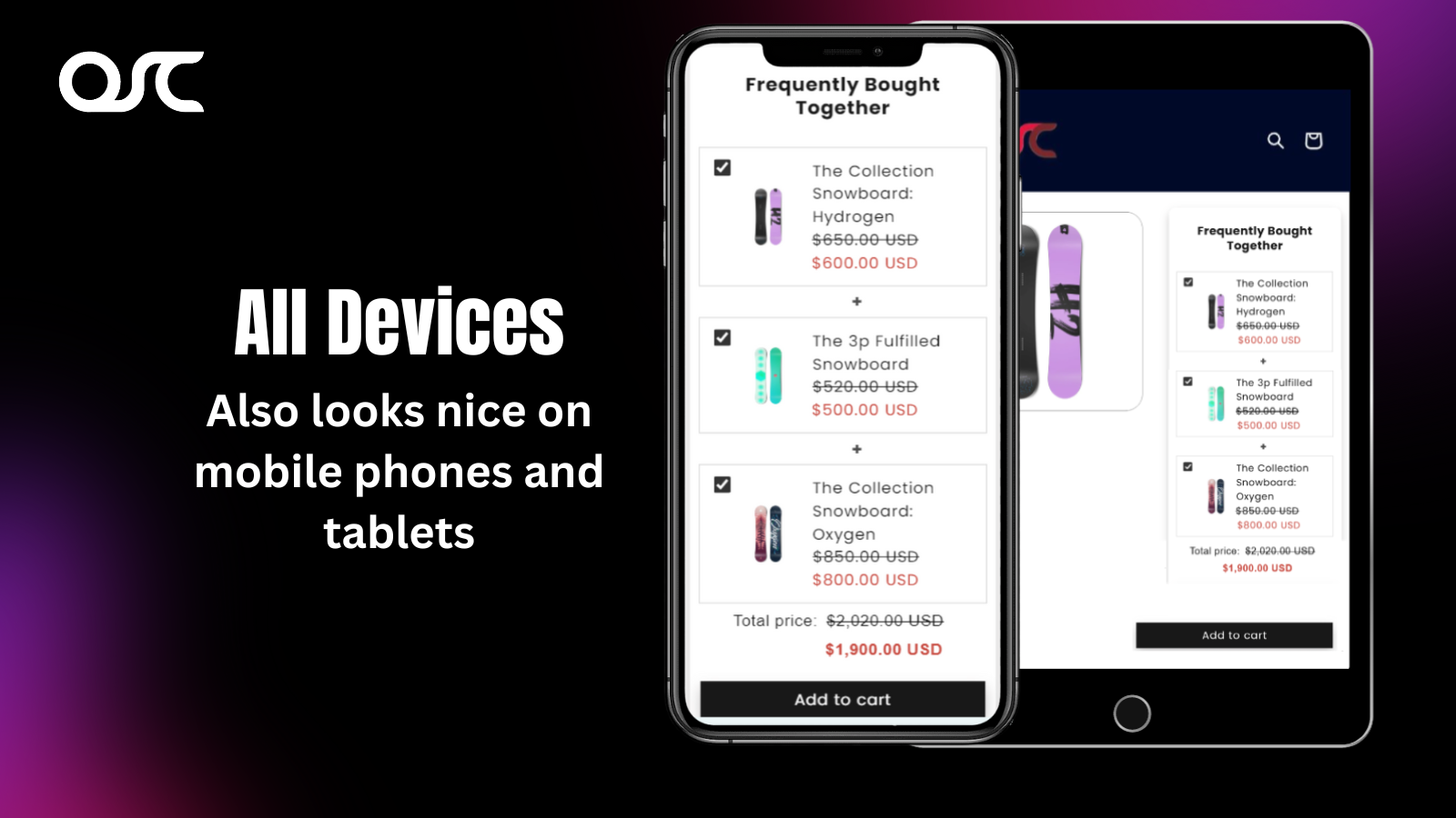 Bundle and Upsell App